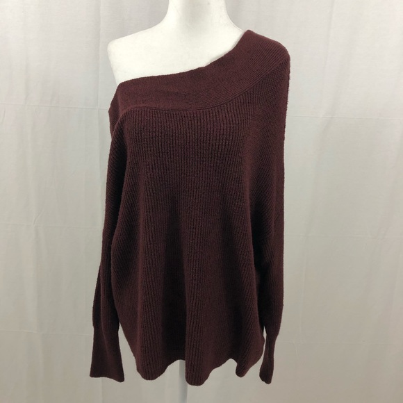 Free People Sweaters - NWOT Free People Off Shoulder Sweater, Size M